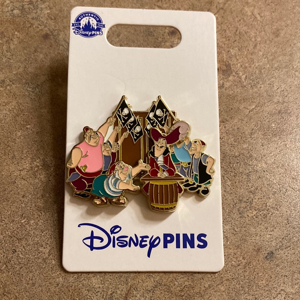Disney Peter Pan Pin, Captain Hook